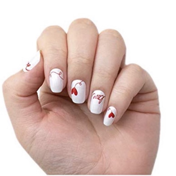 *Retired* Color Street: Love Letter | Valentine’s Day Heart Red White Sweet - Picture 12 of 15